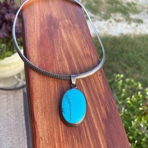 Turquoise Pendant Necklace
